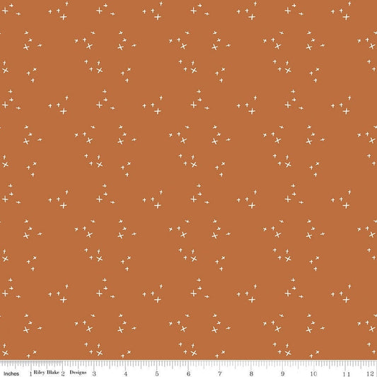 Pumpkin Spice Sparkle Spice by Simple Simon & Company for Riley Blake Designs -C14994-SPICE