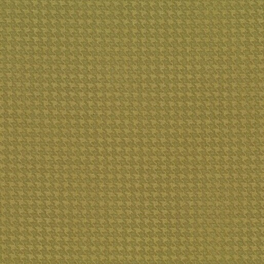 Blushed Houndstooth Moss by Cheryl Haynes for Benartex Designer Fabrics - 7564-43