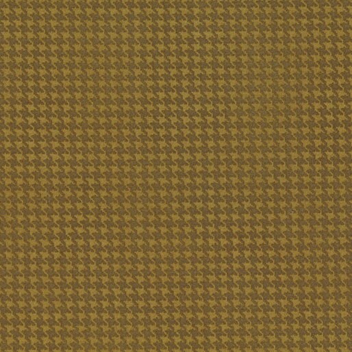 Blushed Houndstooth Dark Green by Cheryl Haynes for Benartex Designer Fabrics - 7564-45