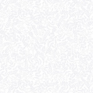 Rhapsody In White Fern Garden White by Kanvas Studio for Benartex Designer Fabrics - 14249-09