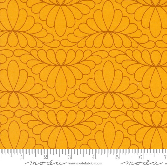 Rainbow Spice Feather Arc Butternut by Sariditty for Moda Fabrics - 45045 30