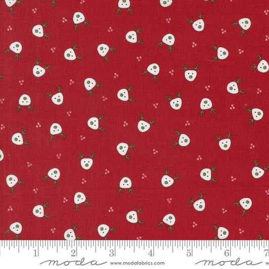 On Dasher Dasher Red by Sweetwater for Moda Fabrics - 55661 12