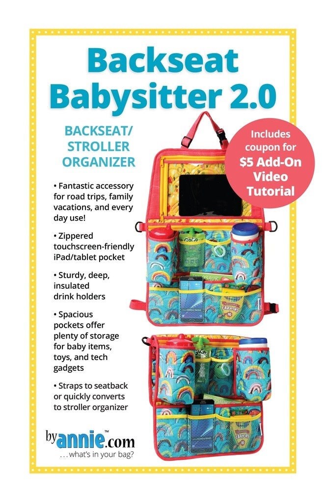 Backseat Babysitter 2.0 by Annie's - Printed Quilt Pattern