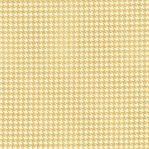 Blushed Houndstooth Cream by Cheryl Haynes for Benartex Designer Fabrics - 7564-07