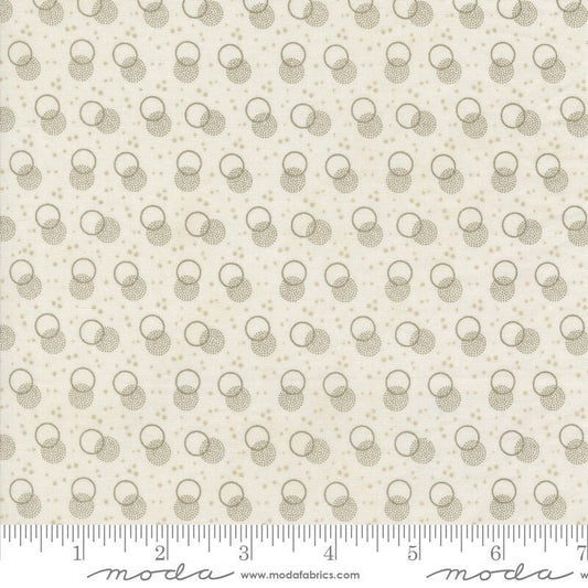 Snowman Gatherings IV Snowball Shadow Dots Taupe by Primitive Gatherings for Moda Fabrics - 49253 15