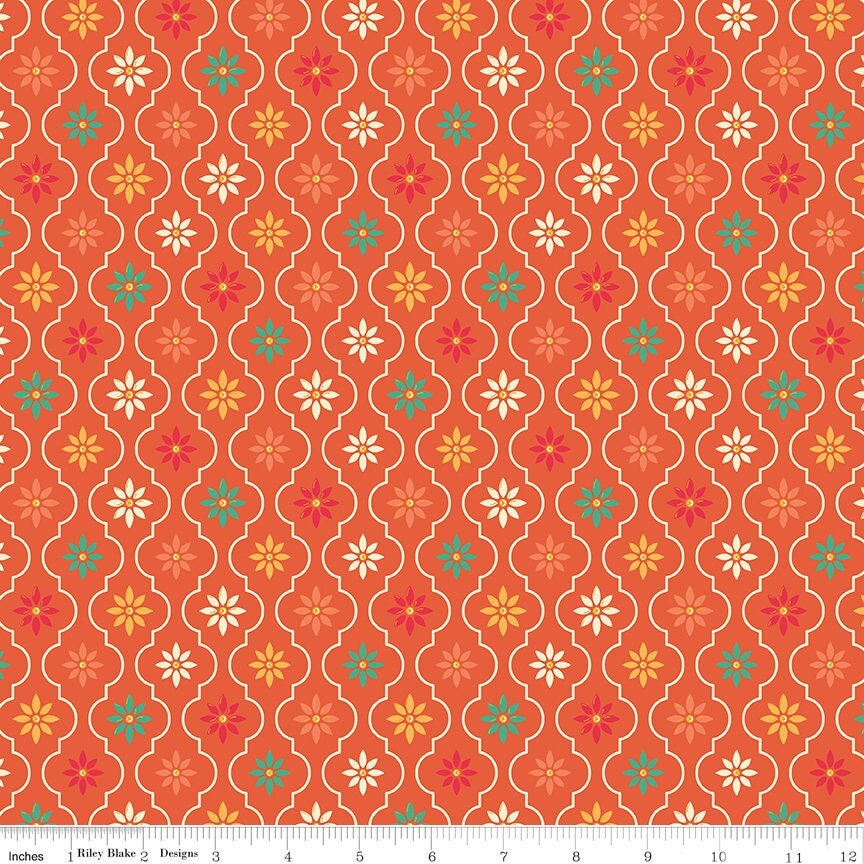 Autumn Afternoon Moroccan Tile Autumn by Heather Peterson for Riley Blake Designs - C14874-AUTUMN