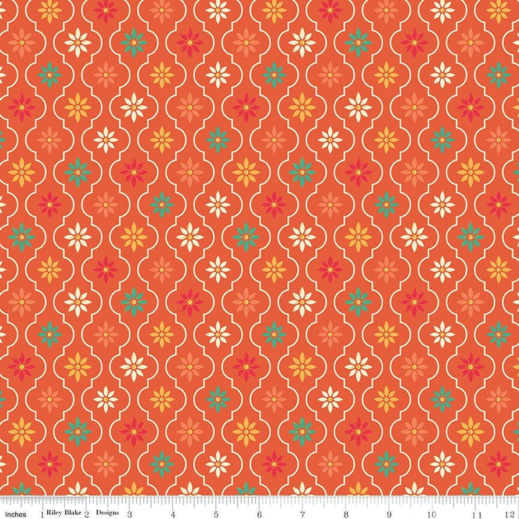 Autumn Afternoon Moroccan Tile Autumn by Heather Peterson for Riley Blake Designs - C14874-AUTUMN