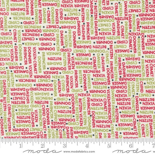 On Dasher The Herd Vanilla by Sweetwater for Moda Fabrics - 55663 11