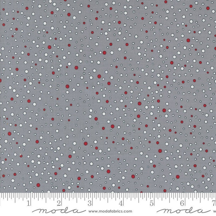 On Dasher Snowballs Stormy by Sweetwater for Moda Fabrics - 55665 15