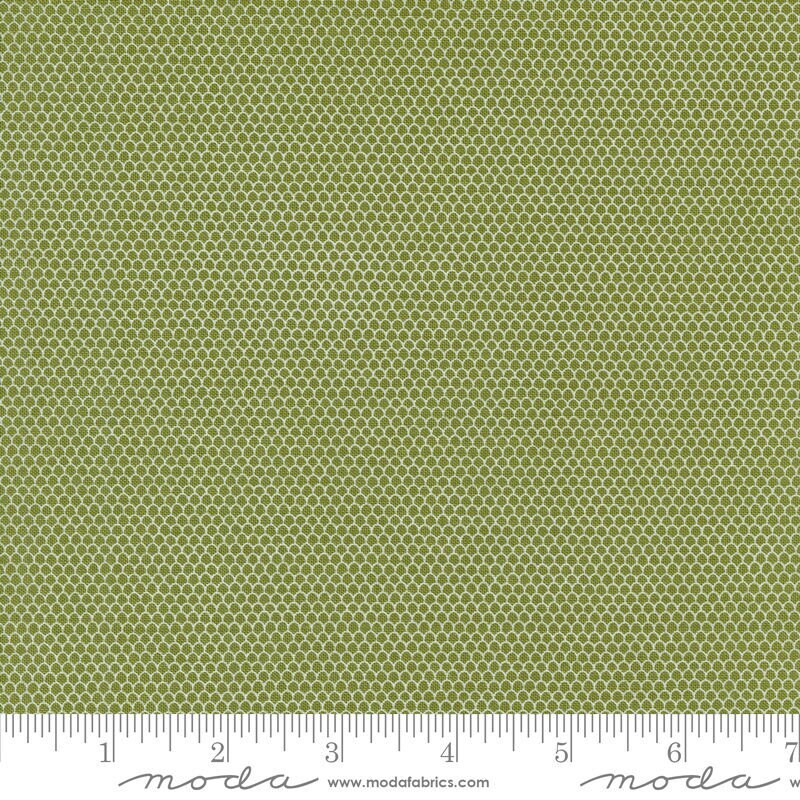 On Dasher Mini Slopes Pine by Sweetwater for Moda Fabrics - 55667 13