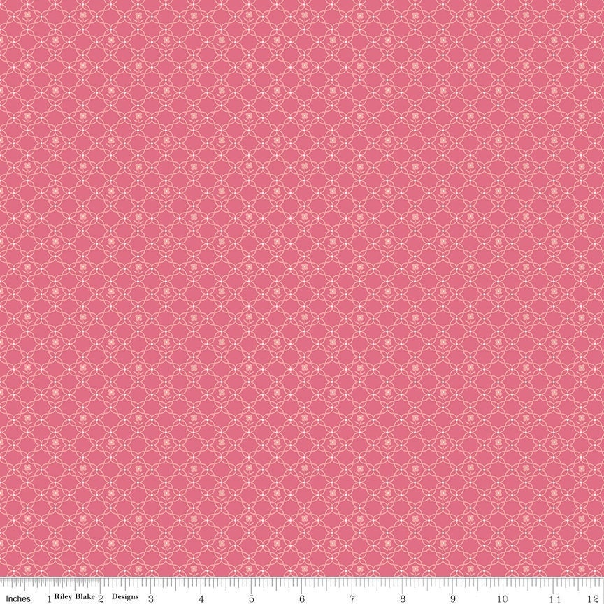 Home Town Park Tea Rose by Lori Holt for Riley Blake Designs - C13581-TEAROSE