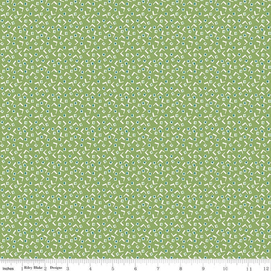 Home Town Magnum Light Basil by Lori Holt for Riley Blake Designs - C13592-LTBASIL