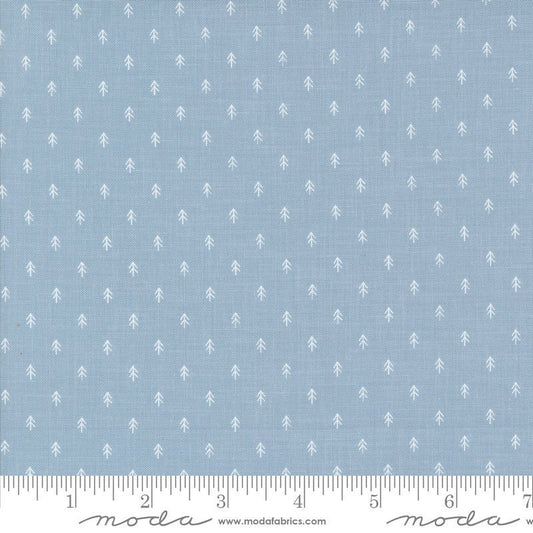 On Dasher Tiny Trees Frost by Sweetwater for Moda Fabrics - 55668 14