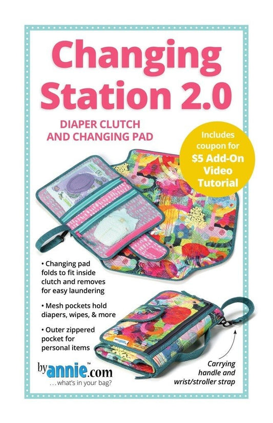 Changing Station 2.0 by Annie's - Printed Bag Pattern