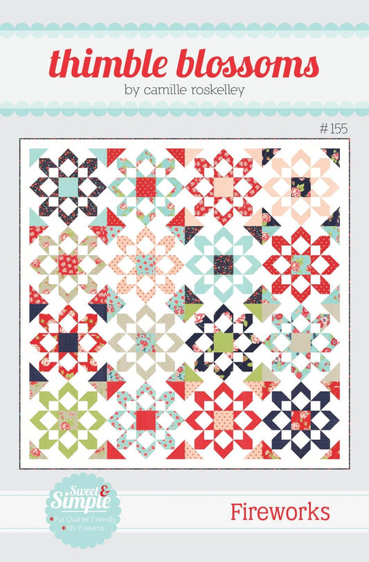 Fireworks by Thimbles Blossom- Printed Quilt Pattern