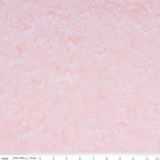 Expressions Batiks Hand-Dyes Soft Pink by Riley Blake Designs - BTHH114