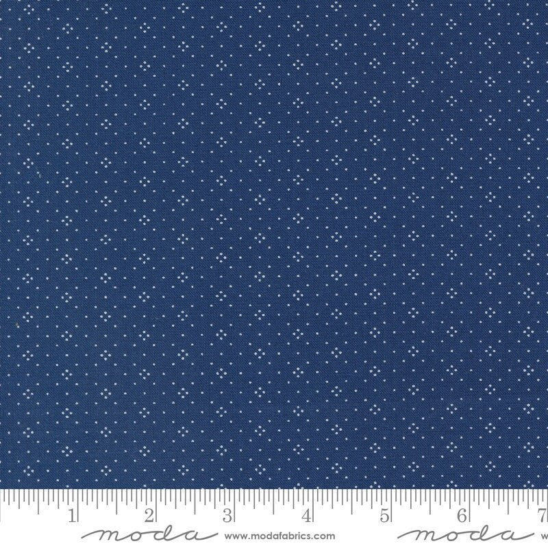 Denim Daisies Eyelet Midnight Jeans by Fig Tree Co for Moda Fabrics - 20488 108