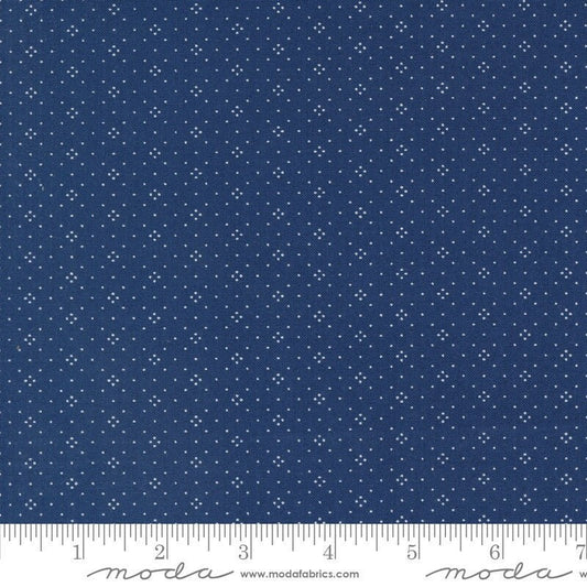 Denim Daisies Eyelet Midnight Jeans by Fig Tree Co for Moda Fabrics - 20488 108