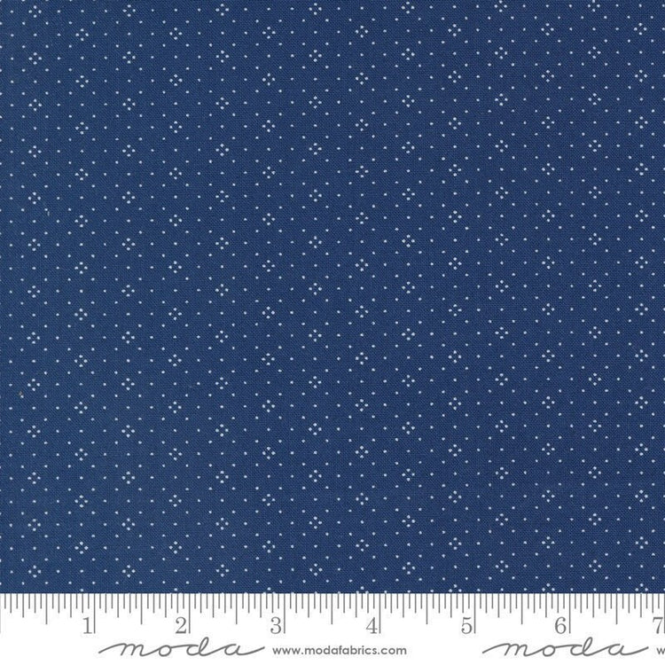 Denim Daisies Eyelet Midnight Jeans by Fig Tree Co for Moda Fabrics - 20488 108