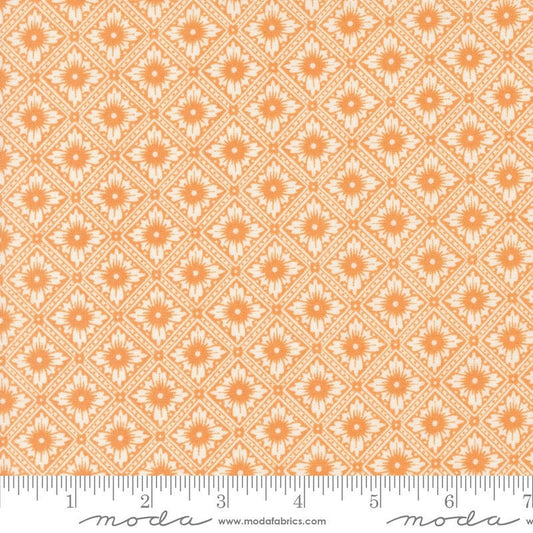 Denim Daisies Punch Tin Blenders Butterscotch by Fig Tree Co for Moda Fabrics - 35383 14