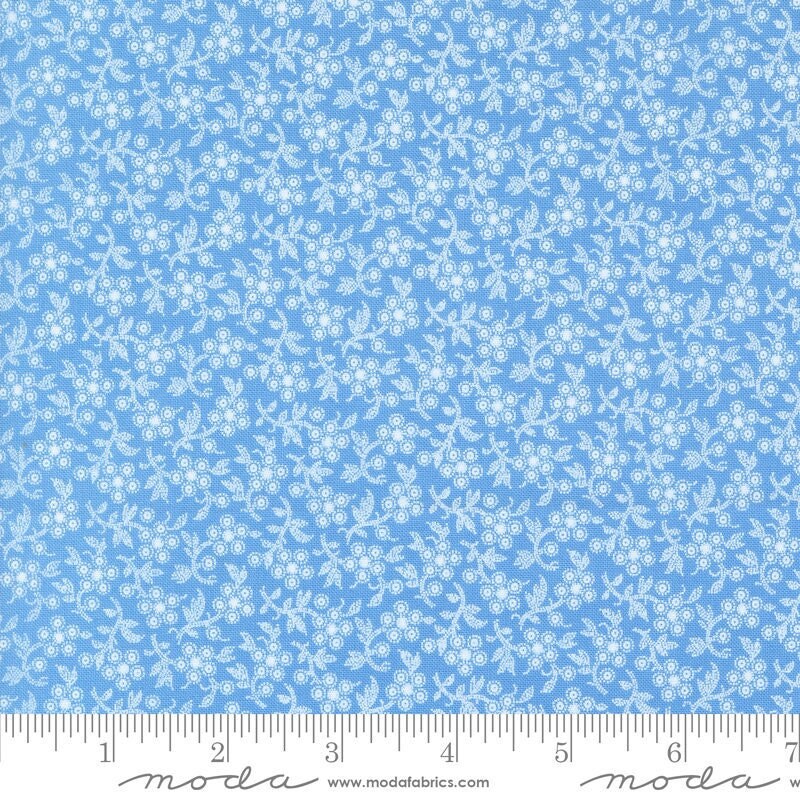 Denim Daisies Daisy Fields Blenders Stonewashed by Fig Tree Co for Moda Fabrics - 35386 16