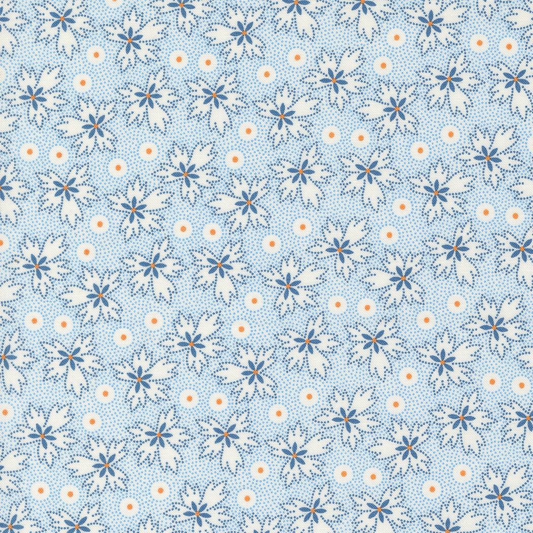 Denim Daisies Layer Cake by Fig Tree Co for Moda Fabrics - 35380LC