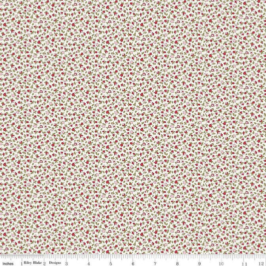 Heirloom Collection 4 Little Buds C by Liberty Fabrics - 016668113C