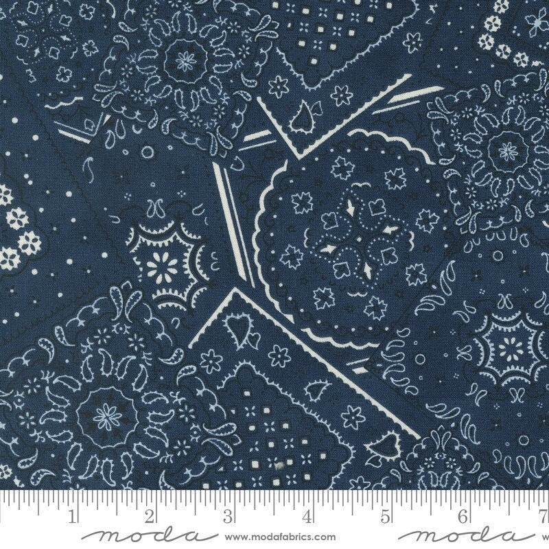 Saddle Ranch Badlands Bandana Night Sky by Moda Fabrics - 33794 19