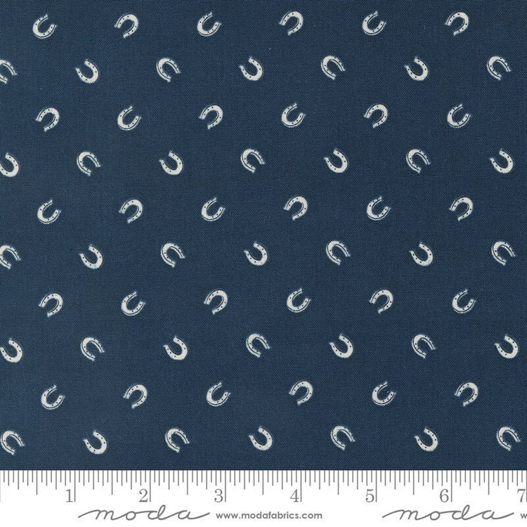 Saddle Ranch Lucky Novelty Horseshoe Night Sky by Moda Fabrics - 33797 19