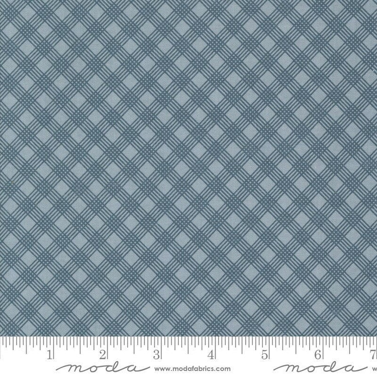 Snowman Gatherings IV Plaid Frozen by Primitive Gatherings for Moda Fabrics - 49254 12