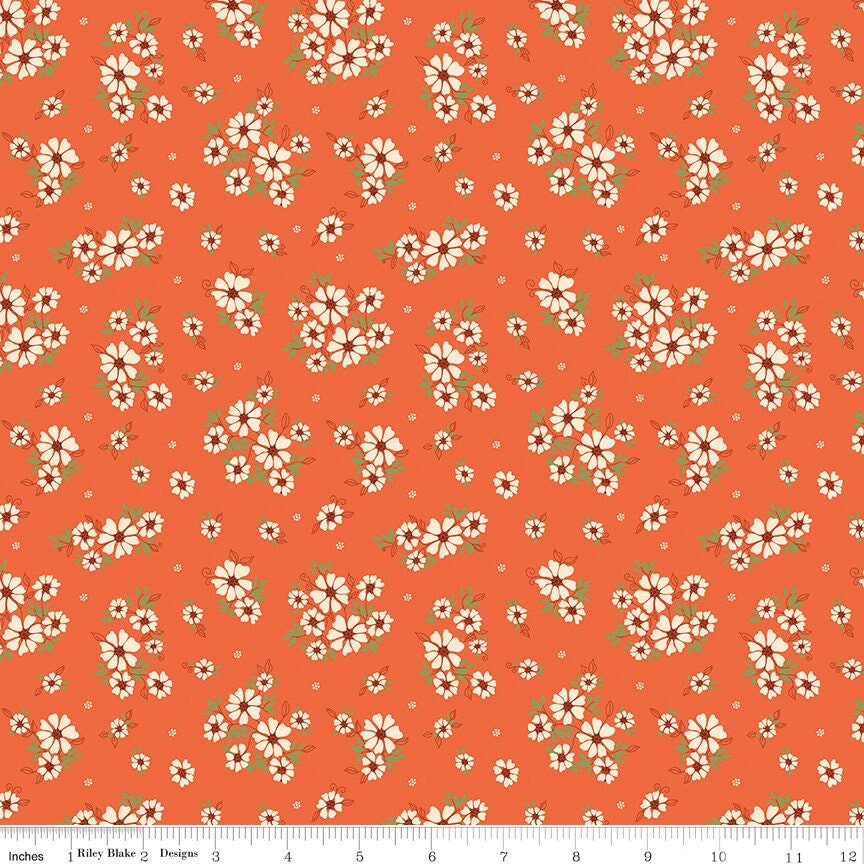 Autumn Afternoon Dasies Autumn by Heather Peterson for Riley Blake Designs - C14872-AUTUMN