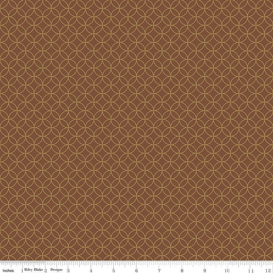 Autumn Afternoon Pumpkin Seeds Brown by Heather Peterson for Riley Blake Designs - C14878-BROWN