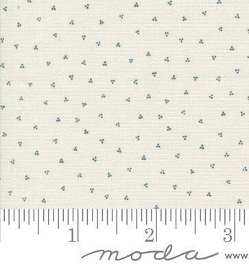 Snowman Gatherings IV Snow Dust Blenders Snow by Primitive Gatherings for Moda Fabrics - 49257 11