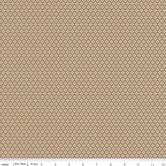 Home Town Dansie Brown Sugar by Lori Holt for Riley Blake Designs - C13595-BROWNSUGAR