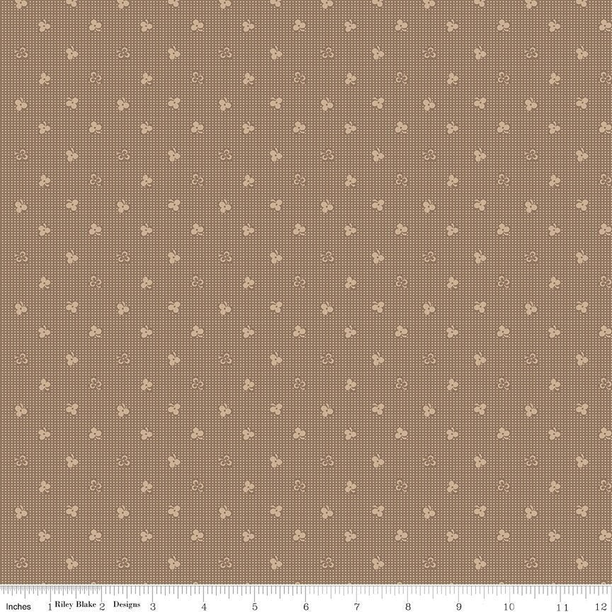 Home Town Newman Brown Sugar by Lori Holt for Riley Blake Designs - C13583-BROWNSUGAR