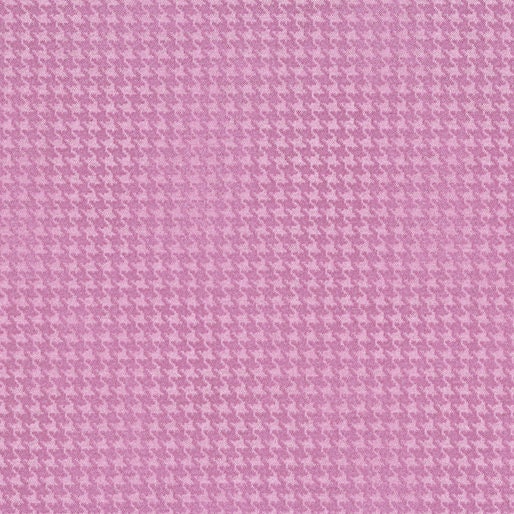 Blushed Houndstooth Lilac by Cheryl Haynes for Benartex Designer Fabrics - 7564-61