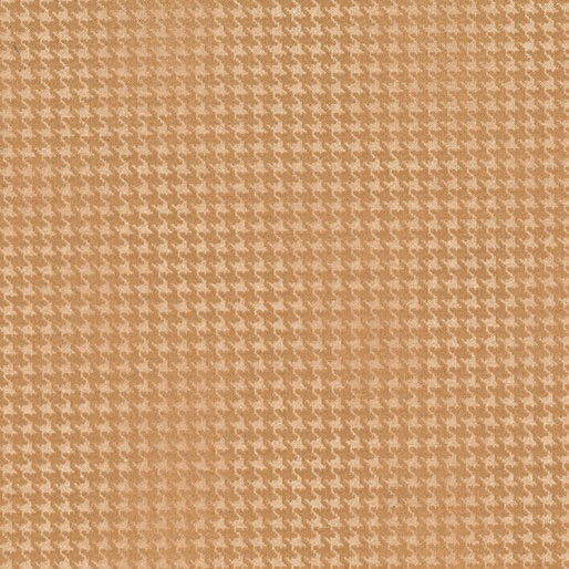 Blushed Houndstooth Almond by Cheryl Haynes for Benartex Designer Fabrics - 7564-72