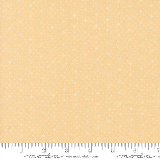 Denim Daisies Eyelet Wheat by Fig Tree Co for Moda Fabrics - 20488 102