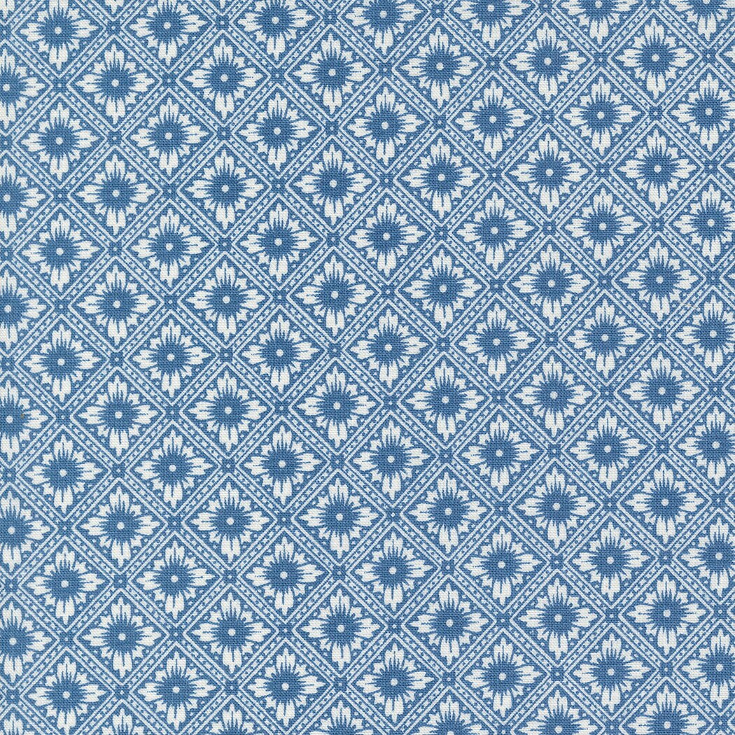 Denim Daisies Fat Quarter Bundle 34 Skus by Fig Tree Co for Moda Fabrics - 35380AB