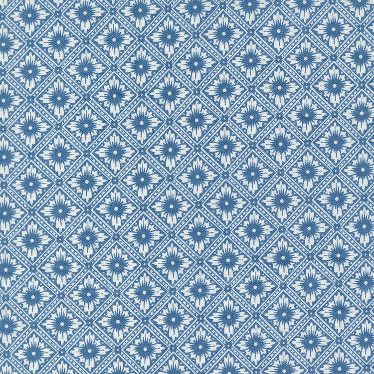 Denim Daisies Fat Quarter Bundle 34 Skus by Fig Tree Co for Moda Fabrics - 35380AB