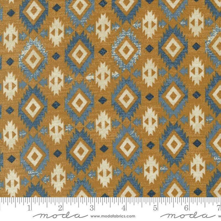 Saddle Ranch Sawtooth Blenders Wheat by Moda Fabrics - 33793 14