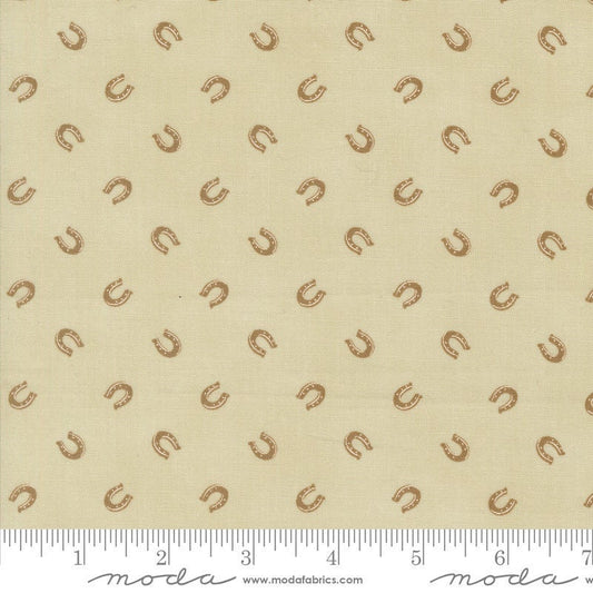 Saddle Ranch Lucky Novelty Horseshoe Trail Dust by Moda Fabrics - 33797 12