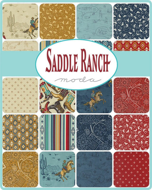 Saddle Ranch Layer Cake by Moda Fabrics - 33790LC