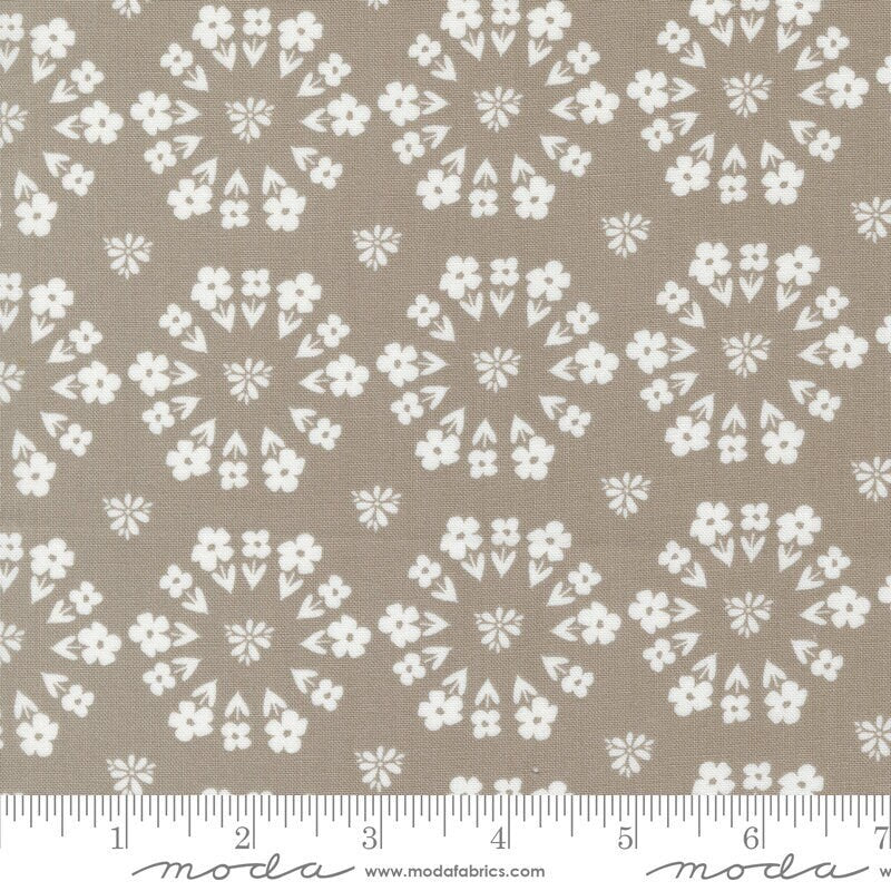 Laguna Sunrise Paradise Florals Stone by Sherri & Chelsi for Moda Fabrics - 37681 12