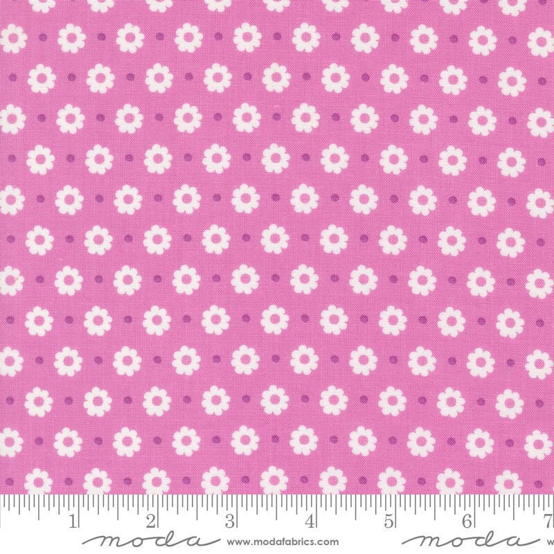 Laguna Sunrise Petal Florals Dot Sweet Pea by Sherri & Chelsi for Moda Fabrics - 37683 14