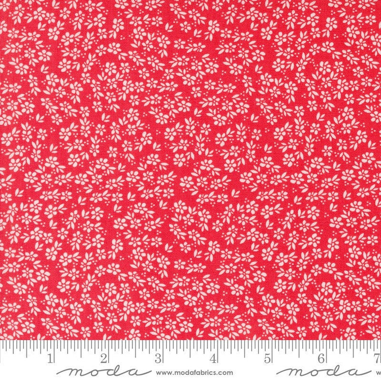 Laguna Sunrise Harbor Florals Geranium by Sherri & Chelsi for Moda Fabrics - 37685 16