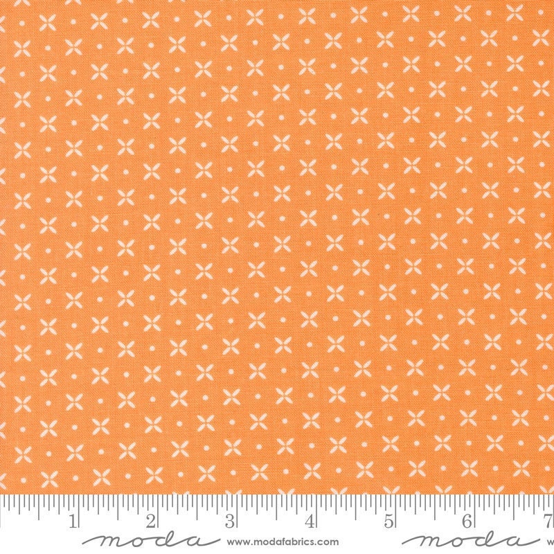 Laguna Sunrise Orange Peel Blenders Dot Orange by Sherri & Chelsi for Moda Fabrics - 37686 19