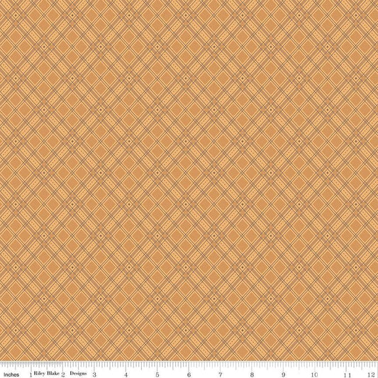 Autumn Plaid Marigold by Lori Holt for Riley Blake Designs - C14651-MARIGOLD