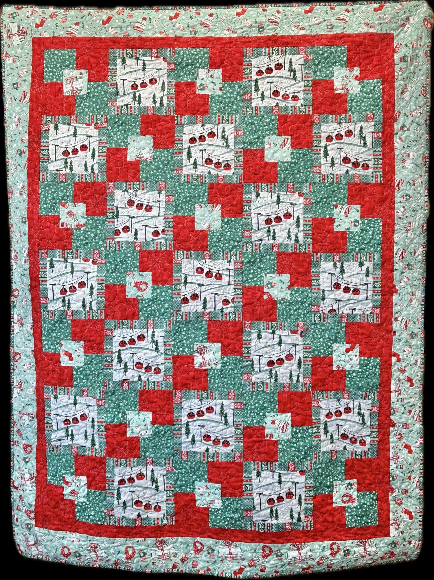 Five newest Yard Quilt Kit - Quilt of Valor