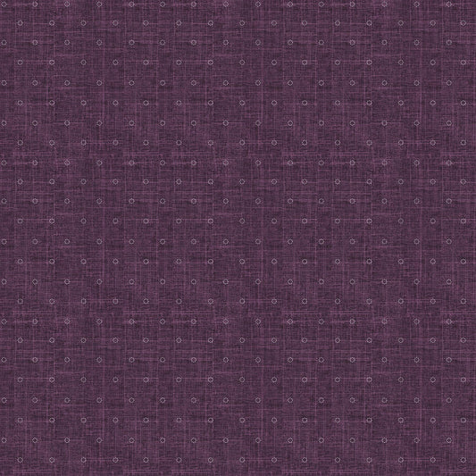 Stash Stitches Purple by Ghazal Razavi for Figo Fabrics - 92021-85